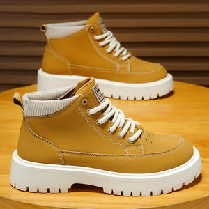 Botas para Hombre MP280, Estilo Otoño 2025, Zapatos de Trabajo Versátiles, Duraderos, Modernos, Transpirables, con Amortiguación, de Caña Alta, Casuales - Product Image 4