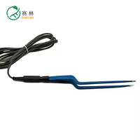 Prises et câbles électrochirurgicaux de forceps européens bipolaires réutilisables de haute qualité conducteur en cuivre