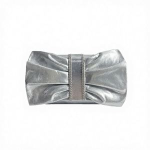 New Arrival Female Velvet Diamond Pearl Crystal Flower Design Wedding Party Evening Bag - Product Image 2