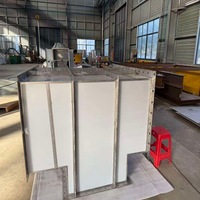 Équipement de filtration et de nettoyage d'air industriel en acier inoxydable pour conduits d'air, filtre à air
