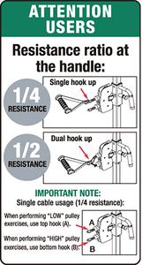 Equipo de gimnasio comercial Multi Station Cable Crossover Sistema de polea doble ajustable - Product Image 6