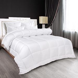 Couette en plumes <span class=keywords><strong>de</strong></span> duvet personnalisée, chaude et confortable, couette matelassée, édredon, <span class=keywords><strong>lit</strong></span> blanc, couette en duvet. - Product Image 4