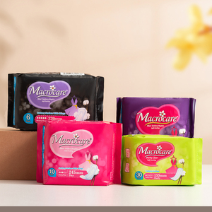 Bán Buôn Nhãn Hiệu Riêng Siêu Mềm Sử Dụng Hàng Ngày 290Mm Phụ Nữ Miếng Đệm Dùng Một Lần Giá Rẻ Giá Vệ Sinh Khăn Ăn - Product Image 4