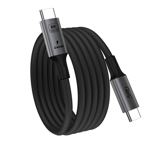UNIEAN Fábrica al por mayor Thunderbolt 4,0 Magnético 8k4k <span class=keywords><strong>Cable</strong></span> 100W 240W <span class=keywords><strong>Tipo</strong></span> <span class=keywords><strong>C</strong></span> Usb Carga rápida 40Gbps Cables de datos para <span class=keywords><strong>Iphone</strong></span> - Product Image 2