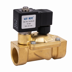 7321B serie 2/2 vías válvula solenoide de latón 10bar 20bar <span class=keywords><strong>12V</strong></span> 24V 220V válvula solenoide de agua 2 vías <span class=keywords><strong>12V</strong></span> 24V válvula solenoide eléctrica - Product Image 4