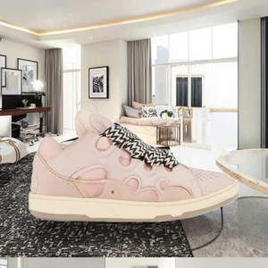 Chaussures de marche pour hommes, dessus en daim synthétique, semelle extérieure en caoutchouc, baskets légères et tendance - Product Image 2