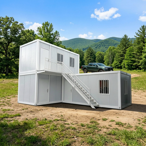 Maison pliante moderne, villa à structure en acier, maison préfabriquée en conteneur, villa, appartement, bâtiment, mini-maison - Product Image 1