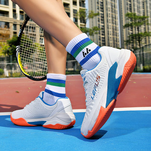 Professionnel hommes femmes nouveau respirant maille <span class=keywords><strong>sport</strong></span> Badminton chaussures formation chaussures <span class=keywords><strong>de</strong></span> Tennis Absorption des chocs en caoutchouc Padel chaussures - Product Image 6