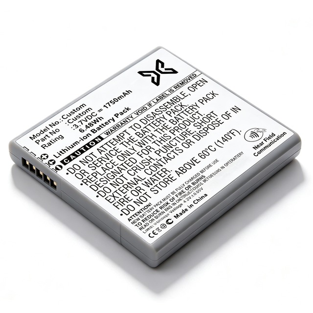 Custom Lithium Medical Battery for Healthcare Handset Device OEM ODM Battery Manufacturer