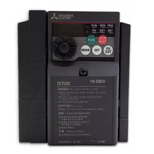 ไดรฟ์ AC รุ่น FR-D720S-0.4K-CHT กำลังไฟ 0.4 กิโลวัตต์ เฟสเดียว 200 โวลต์ ปรับความถี่ได้สำหรับมอเตอร์ รวมถึง - Product Image 1