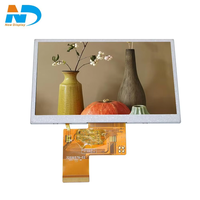 HD-MI Steuerplatine mit 5 Zoll 800*480 Auflösung TFT LCD-Modulen Hohe Helligkeit für EV-Armaturenbrett E-Bike-Cluster