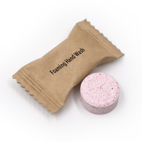 Savon Effervescent soluble pour le lavage des mains, 10g, mousse solide, sans plastique, vente en gros