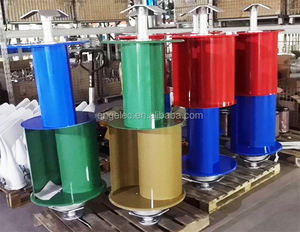 Turbina de viento vertical de alta eficiencia, aerogenerador de bajo ruido s avonius, forma de bola, 48V, 220V, 500W-3KW - Product Image 5