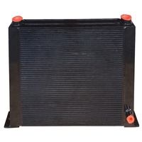 Radiateur compact 5,5 kW pour compresseur d'air portable, refroidisseur intermédiaire pour compresseur à vis mobile 7,5 CV, pièces de rechange pour système de refroidissement
