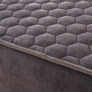 Tebal Kelas A susu beludru musim gugur dan musim dingin hangat anti-selip tempat tidur kasur Simmons penutup penuh - Product Image 3