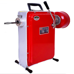 GQ 100A Sewer Pipe Cleaning Machine Metal Manual Dredging Tool For Toilet Drain Unclogging - Product Image 1