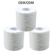 Papier toilette en rouleau jumbo, prix d'usine en gros, en vrac, 3 plis, écologique, doux, absorbant, résistant, pour usage quotidien