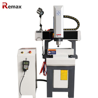 Mini Machine CNC Haute Rigidité 3 Axes pour 4040 avec Contrôle NC Studio PLC & Boîte de Vitesses pour Fraisage de Bijoux
