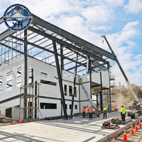 Bâtiments d'usine en structure d'acier préfabriquée, fournis directement par des usines professionnelles