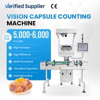 Machine de comptage, de remplissage et de bouchage automatique de comprimés et de flacons avec vision industrielle, prix usine