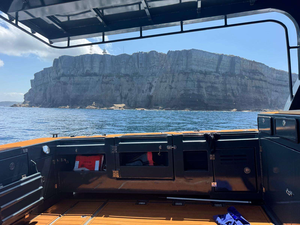 Yacht de luxe en <span class=keywords><strong>aluminium</strong></span> de qualité <span class=keywords><strong>marine</strong></span> 25 pieds (7,5 m) DNV <span class=keywords><strong>5083</strong></span> soudé, moteur hors-bord 200 CV/150 CV, écran tactile, croisière, pêche, sport - Product Image 4