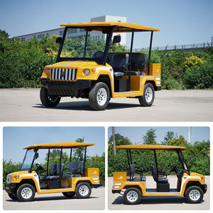 รถกอล์ฟไฟฟ้า 5 ที่นั่ง โครงเหล็ก พลาสติก สำหรับลุยป่า รถกอล์ฟออฟโรด รถบักกี้ รถสกู๊ตเตอร์กอล์ฟไฟฟ้า - Product Image 6