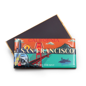 Imán de nevera de madera estilo 3D personalizado al por mayor recuerdos de uso doméstico con países de <span class=keywords><strong>San</strong></span> <span class=keywords><strong>Francisco</strong></span> para regalos de uso personal - Product Image 4