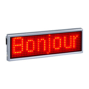 <span class=keywords><strong>Promotion</strong></span> Pin Adjustable Bluetooth Electronic LED Sign Board - Product Image 1