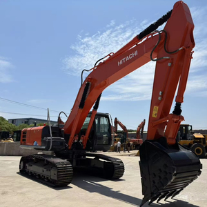 HITACHI เครื่องขุดตีนตะขาบ ZX350-5G มือสองเครื่องไฮดรอลิกที่แข็งแรงสำหรับการก่อสร้างอาคารและโครงสร้างพื้นฐานในสต็อก - Product Image 1