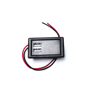 ZFX-3080 phổ axit pin lithium LED kép hiển thị kỹ thuật số chỉ số sức mạnh Giao Diện Kép Vôn kế DC 9 24V - Product Image 2
