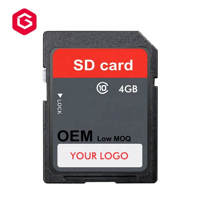 Car GPS Navigation Custom Changeable CID Blank SD Card Memory Card for Printer C10 Speed SMI2703 SD Card