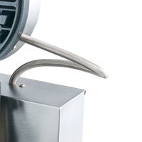 Gaufrier classique Surfaces antiadhésives en acier inoxydable Sandwich Maker gril électrique gaufrier rotatif en Stock