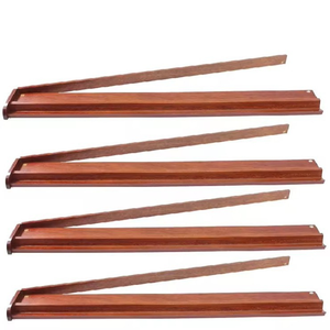 Bộ 4 Tùy Chỉnh Bằng Gỗ Domino Khay Gỗ Thủ Công Mỹ Nghệ Để Giữ Domino Gạch Tường Dấu Hiệu Hộp - Product Image 4