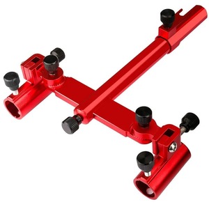 Support de canne à pêche Boyuan en alliage d'aluminium rouge, double usage, pour cannes à pêche - Product Image 1
