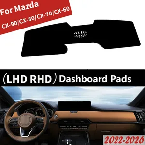 Pour CX-90/CX-80/CX-70/CX-60 2022-2026 (LHD RHD) – Tapis de protection solaire pour tableau de bord central - Product Image 1