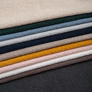 Wejoy make to order 100% poly heavy weight velvet teddy fabrics for hometextile