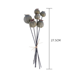 Handmade Eco-friendly Nonwoven Felt 6-Headed Artificial Lotus Bunch for Home Party Wedding or Chinese New Year <b>Decoration</b> - Product Image 5