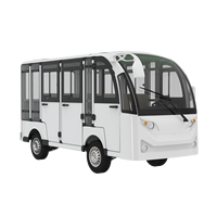 Certificat CE Mini voiture de tourisme électrique 8 places Bus touristique électrique fermé 8 places