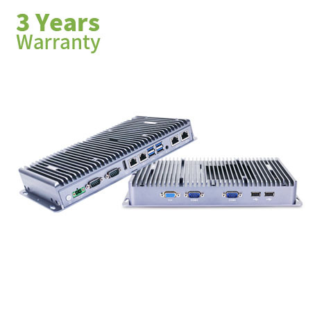 Newest Fanless I5 Mini Computer DDR4 4 Lan Port Core I5-8265U Industrial PC Support TPM2.0