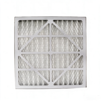 Filtre purificateur d'air plissé en panneau de fibres synthétiques Cardnoard pour ventilation, certifié CE, pour salles blanches et laboratoires, jinbaili, garantie 1 an