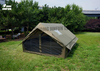 Tente de camping gonflable Oxford 2025 personnalisée, grande, deux chambres, quatre saisons, imperméable, ouverture rapide automatique, >3000mm pour l'extérieur