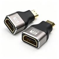 Mini adaptateur mâle vers femelle pour caméra, moniteur, projecteur HDTV