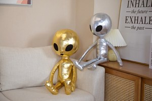 Syh1725 Lindo Peluche de <span class=keywords><strong>Extraterrestre</strong></span>, Muñeco de Peluche Suave, Juguete de Extraterrestres de Peluche, Regalos para Niños, Regalo de Cumpleaños para Niños Pequeños, Juguete de Peluche de <span class=keywords><strong>Extraterrestre</strong></span> - Product Image 2