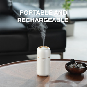 Diffuseur d'arômes portable en alliage d'aluminium de haute qualité, diffuseur ultrasonique rechargeable d'huiles essentielles pour la maison et la voiture - Product Image 4