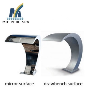 304/316 acier inoxydable <span class=keywords><strong>piscine</strong></span> cascade fontaine jardin décoration/<span class=keywords><strong>piscine</strong></span> <span class=keywords><strong>rideau</strong></span> d'eau - Product Image 6
