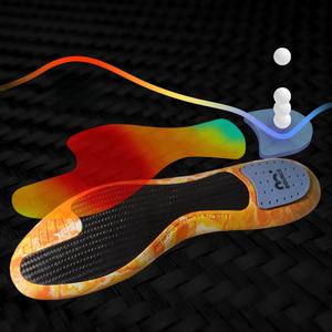 Carbon Fiber Gel Insole Arch Support with Shockproof and High <b>Rebound</b> for Basketball <b>Football</b> Soccer and Volleyball Shoes - Product Image 3