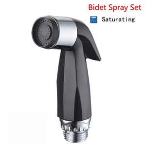 Douchette Bidet Portable pour Salle de Bain, Robinet de Bidet, Lave-Corps, Rinse-Fesses, <span class=keywords><strong>Pistolet</strong></span> de Pulvérisation ABS pour Toilettes - Product Image 2