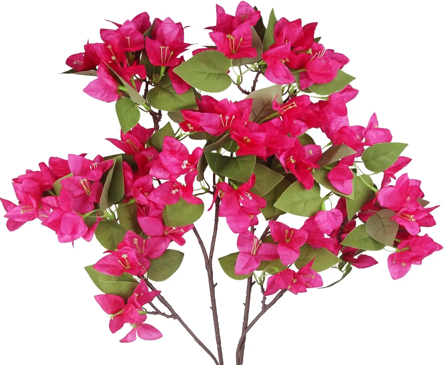 Haute Qualité Fleurs Artificielles En Gros En Plein Air Faux Plante Artificielle Bougainvillier Fleur Branches Pour La Décoration Intérieure