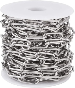 Stainless Steel 316 Marine DIN766 ISO4565 Standard Anchor Chain Diameter 1/2 Inch Rigging Kayak <b>Yacht</b> Boat Hardware Accessories - Product Image 1