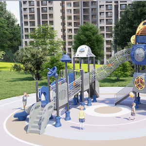 Scivolo Combinato in Plastica per Bambini <span class=keywords><strong>di</strong></span> Grandi Dimensioni per Esterni, Avventura Familiare, Sport, <span class=keywords><strong>Parco</strong></span> Divertimenti Pubblico <span class=keywords><strong>di</strong></span> Alta Qualità - Product Image 4